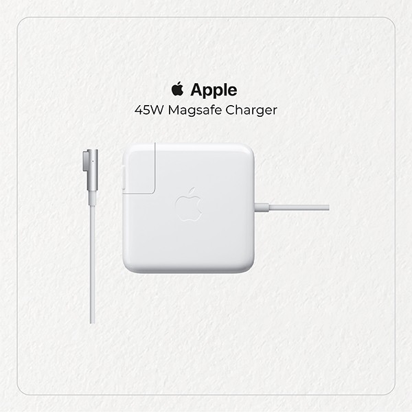 Apple MC747HN/A Magsafe Power Adapter For MacBook Air 45 W Adapter (Power Cord Included)