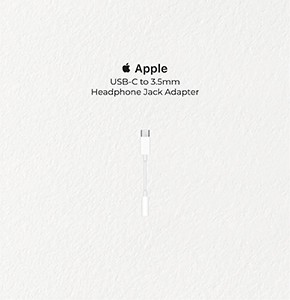 USB-C to 3.5 mm Headphone Jack Adapter