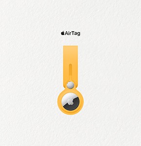 Apple AirTag Loop - Sunflower