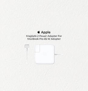 Apple MD506HN/A MagSafe 2 Power Adapter For MacBook Pro 85 W Adapter (Power Cord Included)