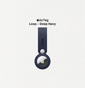 Apple AirTag Loop (Lightweight and Durable, MHJ03ZM/A, Deep Navy)